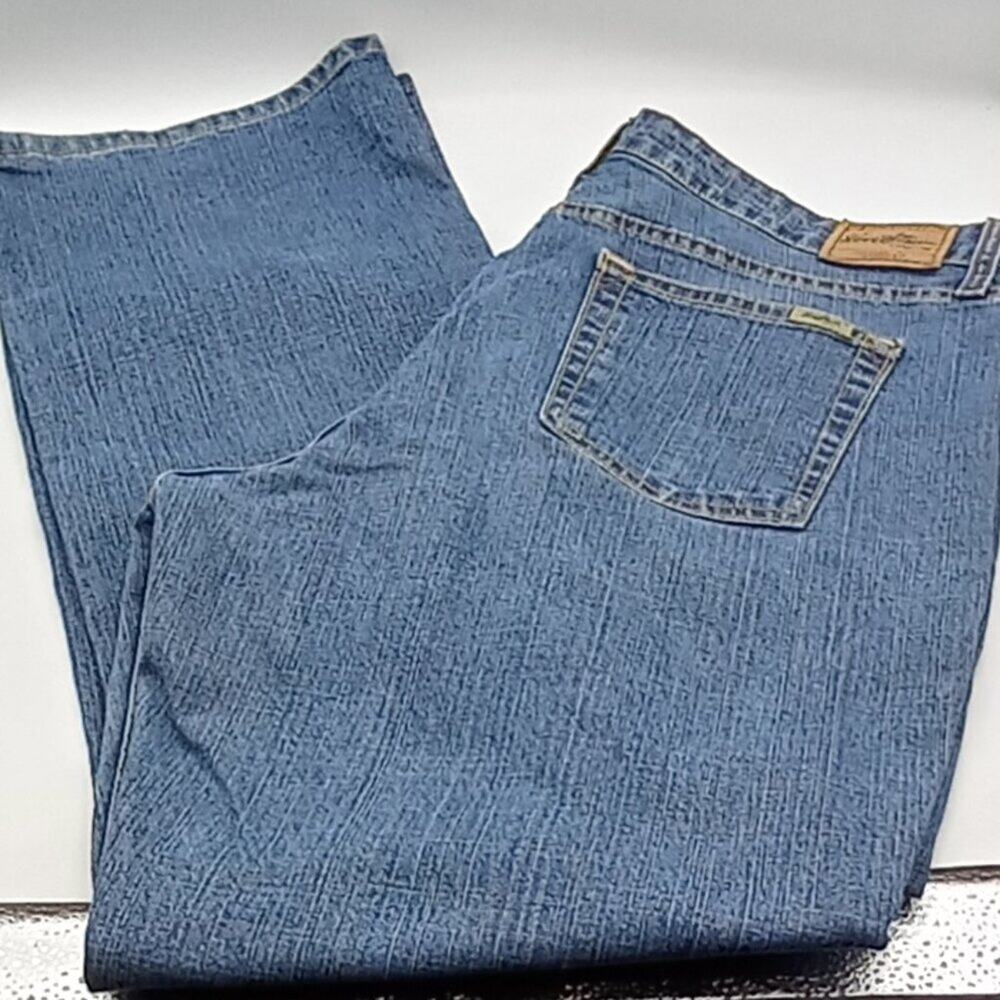 Levi Strauss Jeans Signature Stretch Mid Rise Bootcut Misses 16 Med 5 Pocket